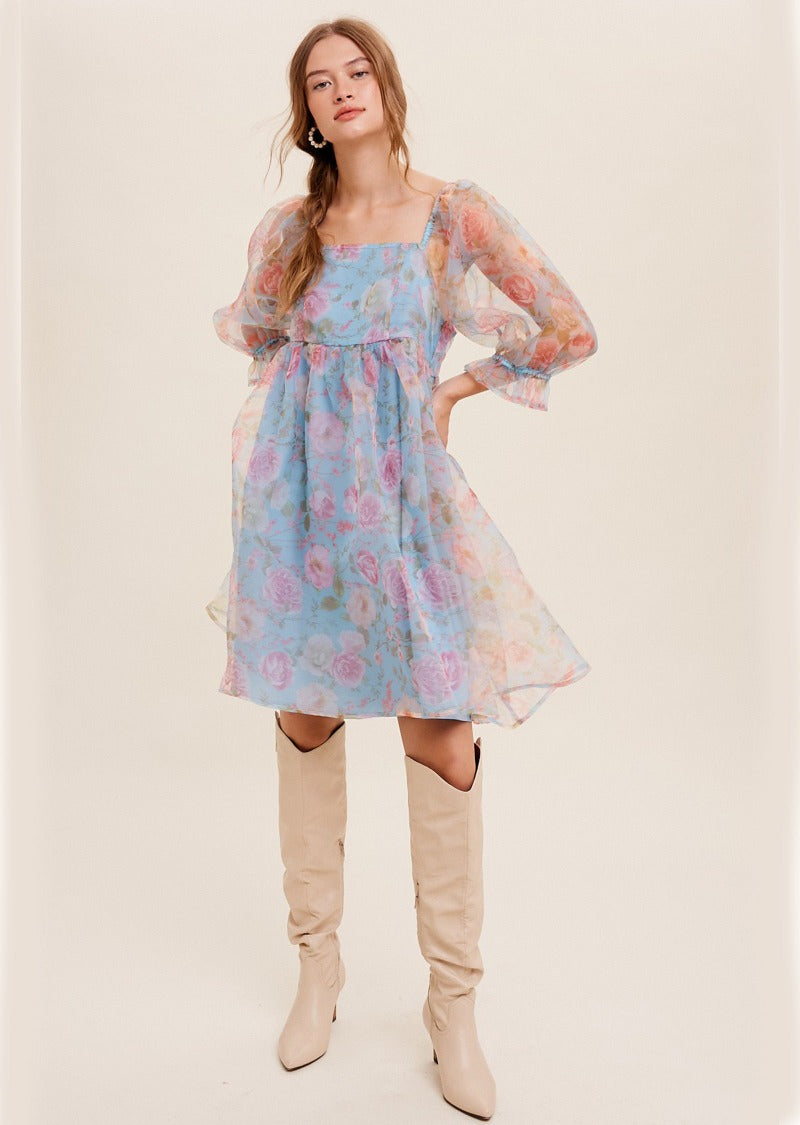 open lace back dress Radio Star Mini Dress main image 0