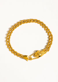 18K GOLD PLATED SNAKE BRACELET