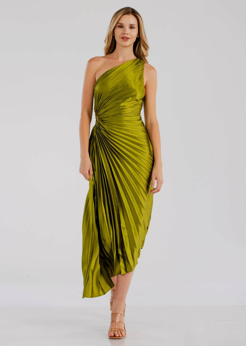 HELENA PLEATED GODDESS DRESS