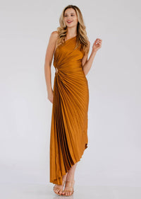 HELENA PLEATED GODDESS DRESS