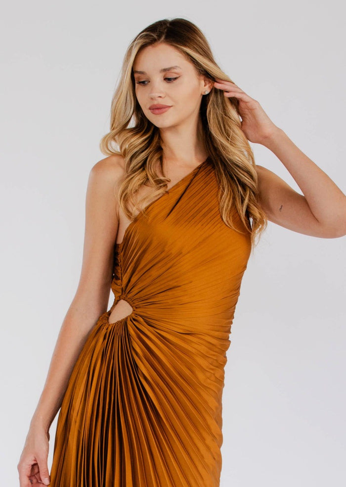 HELENA PLEATED GODDESS DRESS