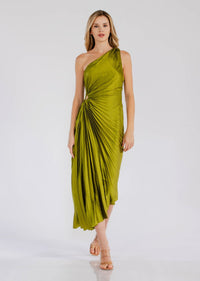 HELENA PLEATED GODDESS DRESS