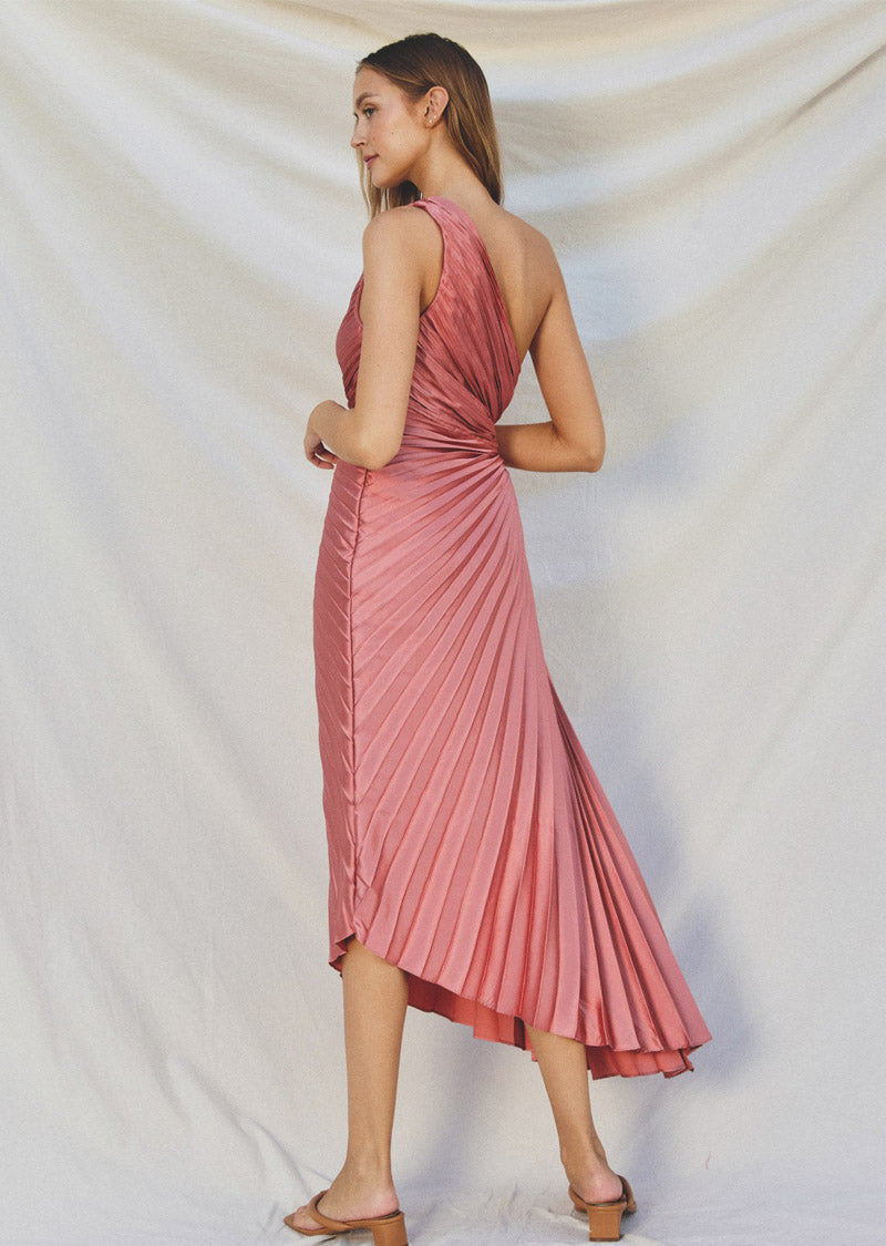 HELENA PLEATED GODDESS DRESS