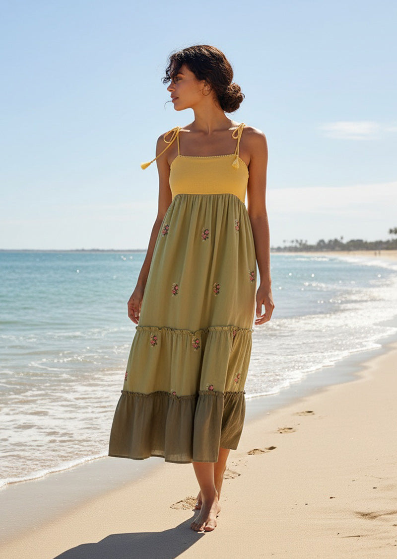 VIVIAN COLOR BLOCK DRESS