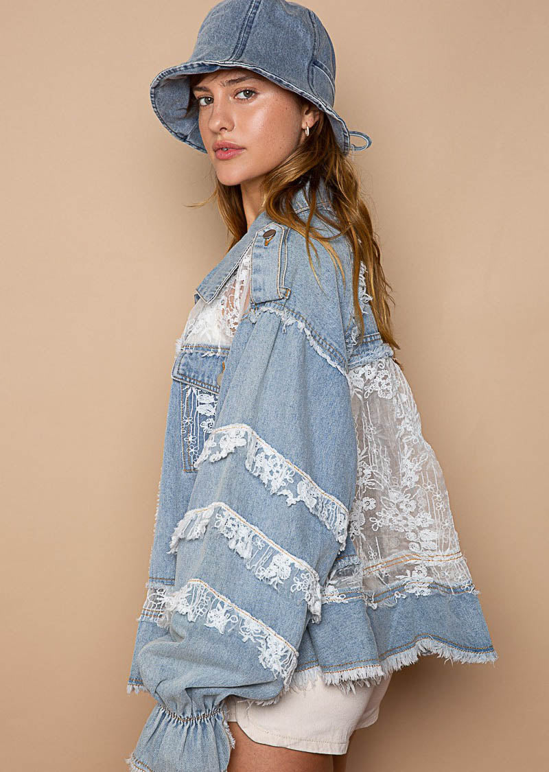 BRIANNA WASHED DENIM JACKET