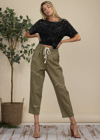 BILLIE DISTRESSED BOYFRIEND PANTS