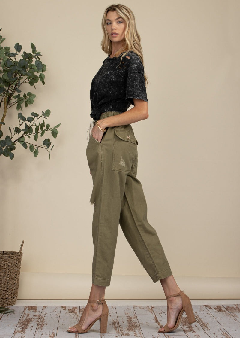 BILLIE DISTRESSED BOYFRIEND PANTS