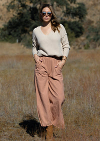 KATE WIDE LINEN PANTS