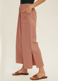 KATE WIDE LINEN PANTS